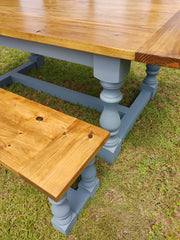 Farmhouse Table & Bench
