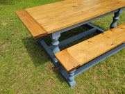 Farmhouse Table & Bench