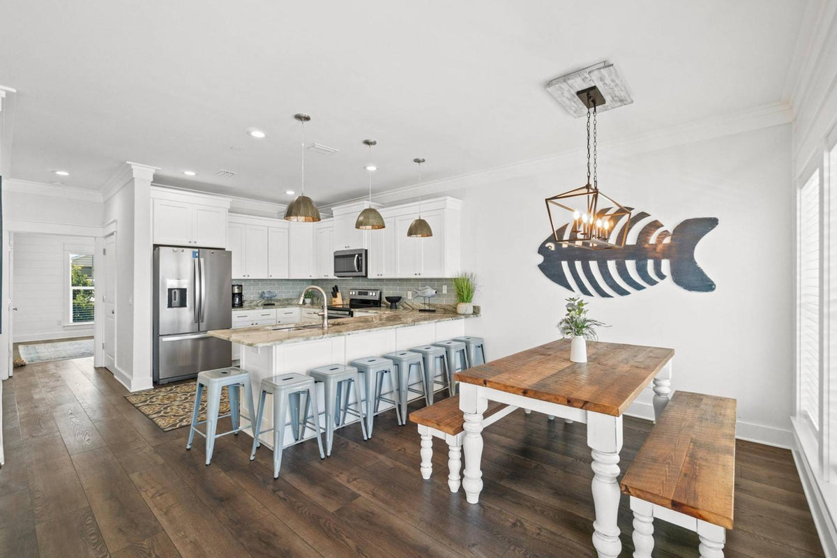 Chunky Leg Farmhouse Table