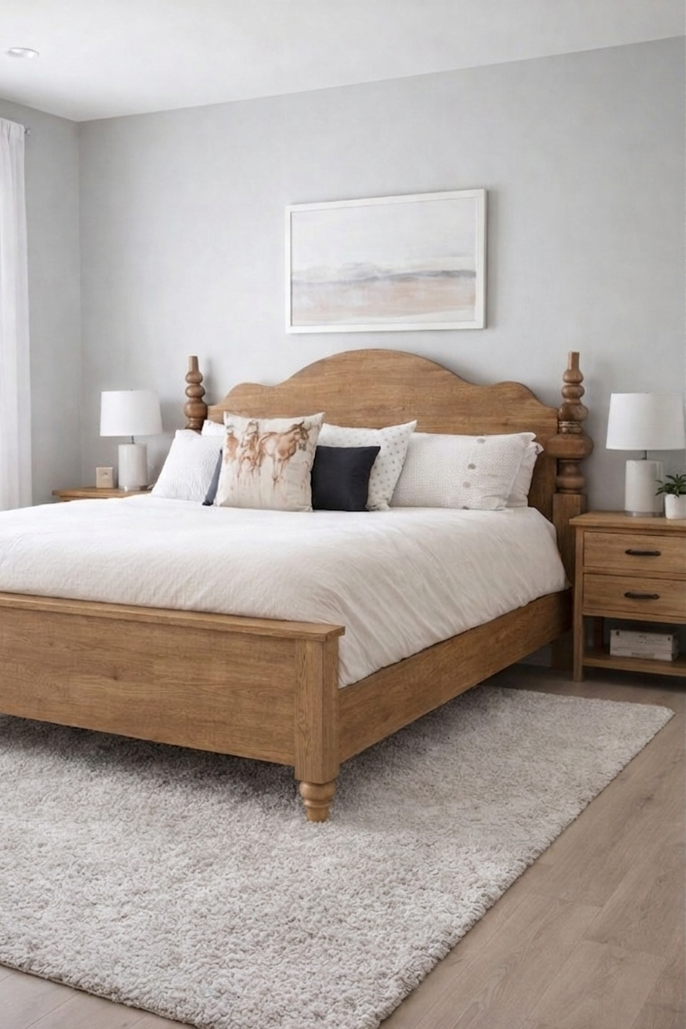 The Savanah Spindle Bed | Solid Wood