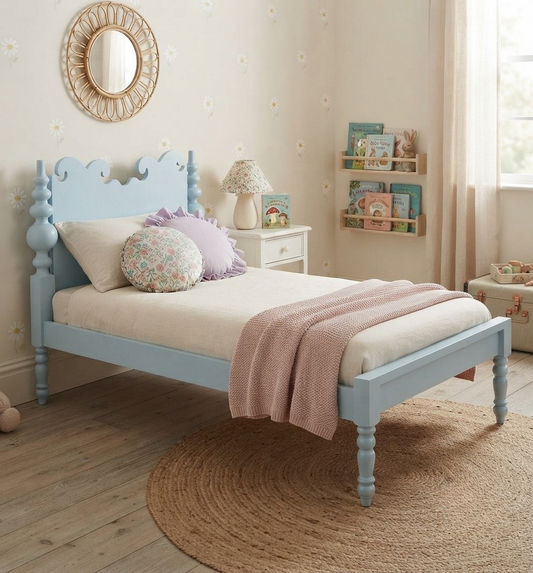 Jane Spindle Bed | Handcrafted Children's Wooden Spindle Bed Frame