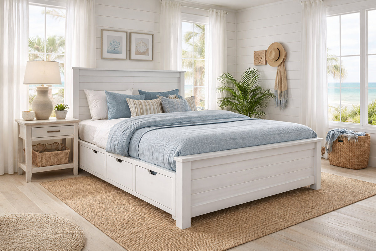 The Shiplap Farmhouse Bed