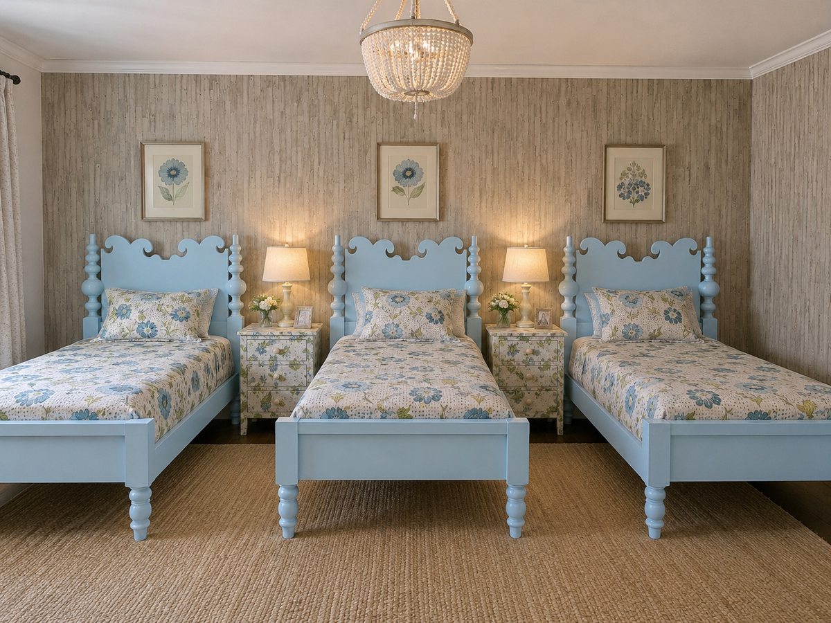 Jane Spindle Bed | Handcrafted Children's Wooden Spindle Bed Frame