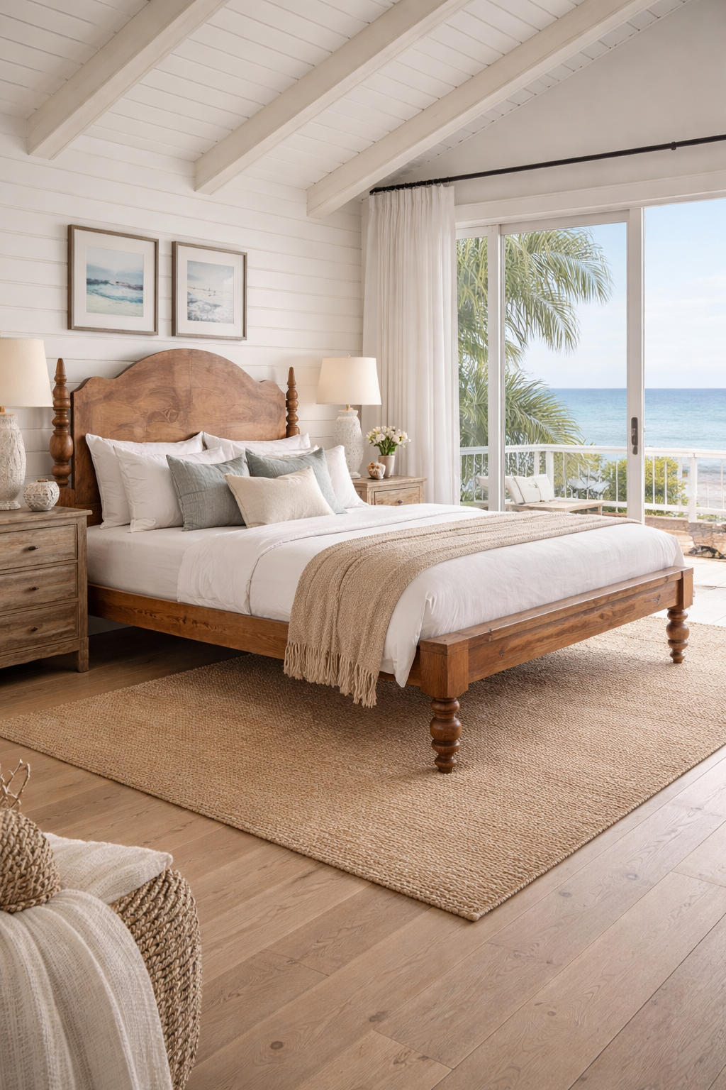 The Savanah Spindle Bed | Solid Wood
