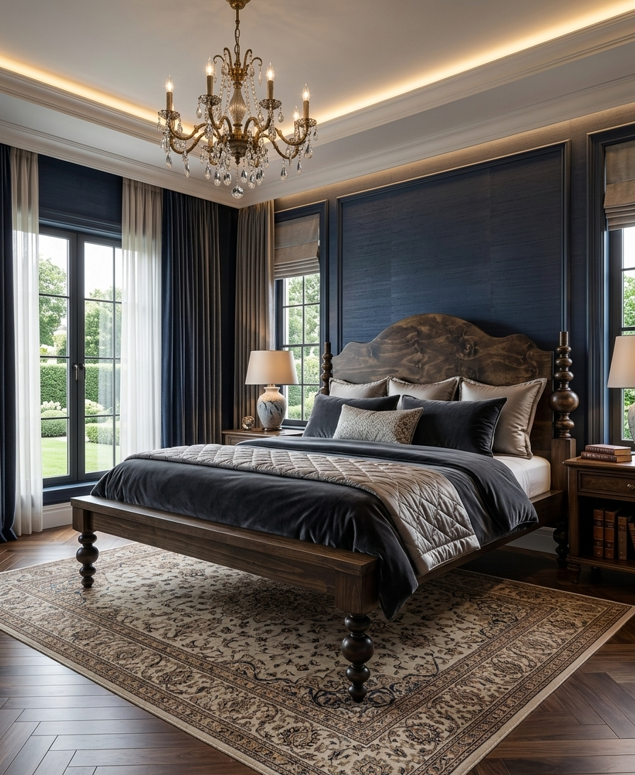 The Savanah Spindle Bed | Solid Wood