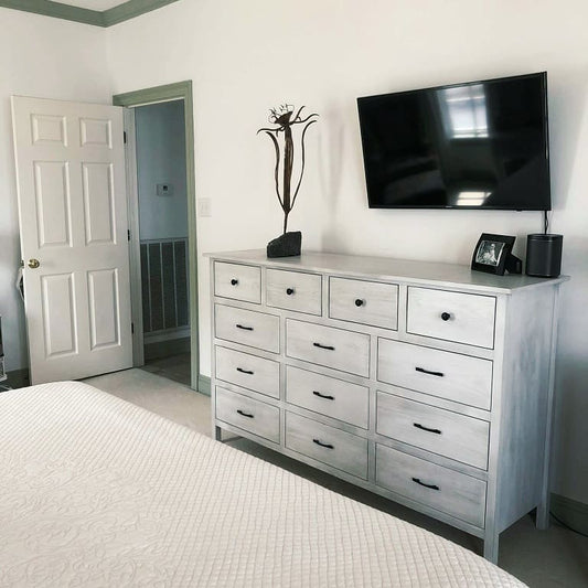 Signature 13-Drawer Dresser — Handcrafted Luxury Storage | Solid Wood, Custom Finish