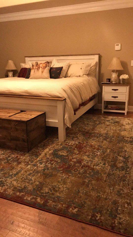 The Shiplap Farmhouse Bed