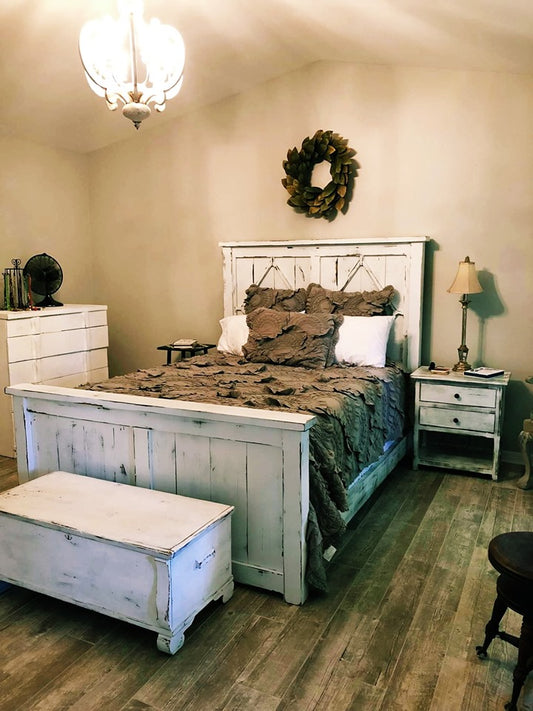 The Diamond Farmhouse Bed