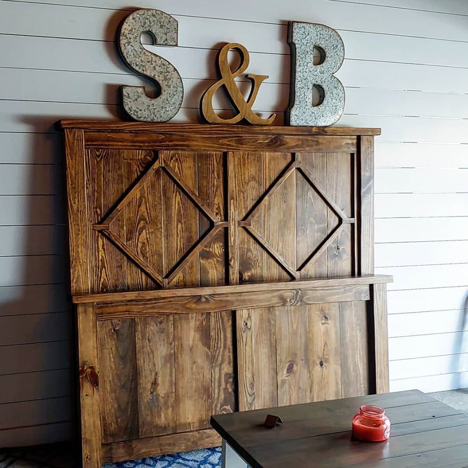 The Diamond Farmhouse Bed