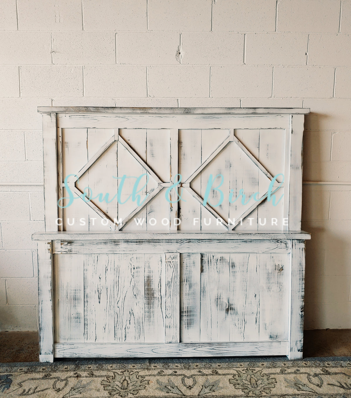 The Diamond Farmhouse Bed