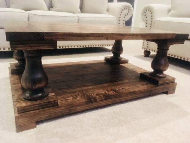 Balustrade Coffee Table & End Table