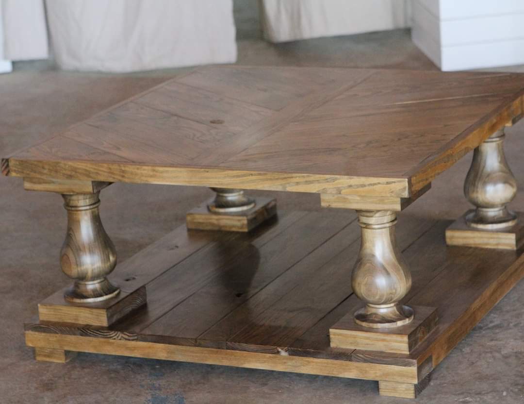 Balustrade Coffee Table & End Table