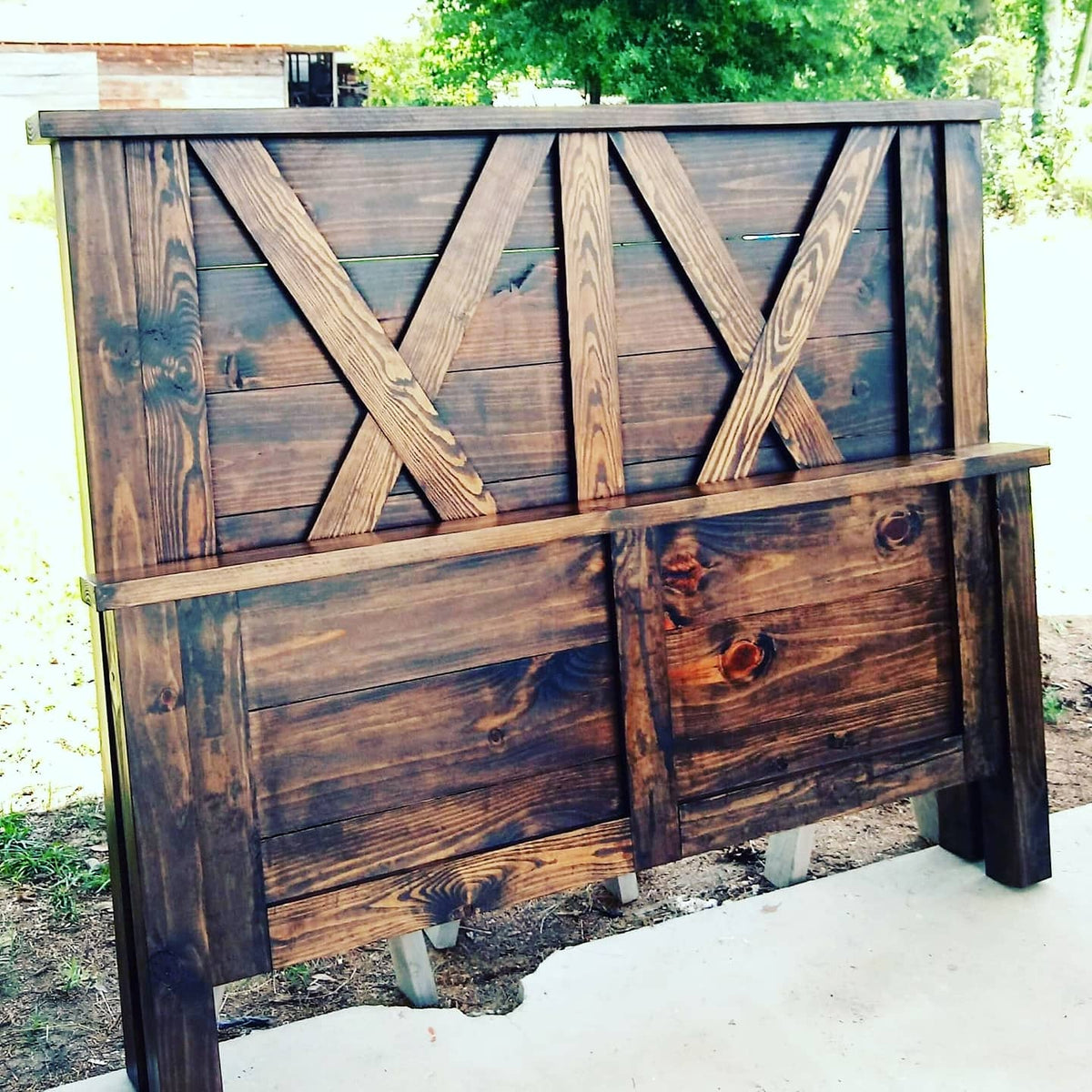 The X Farmhouse Bed