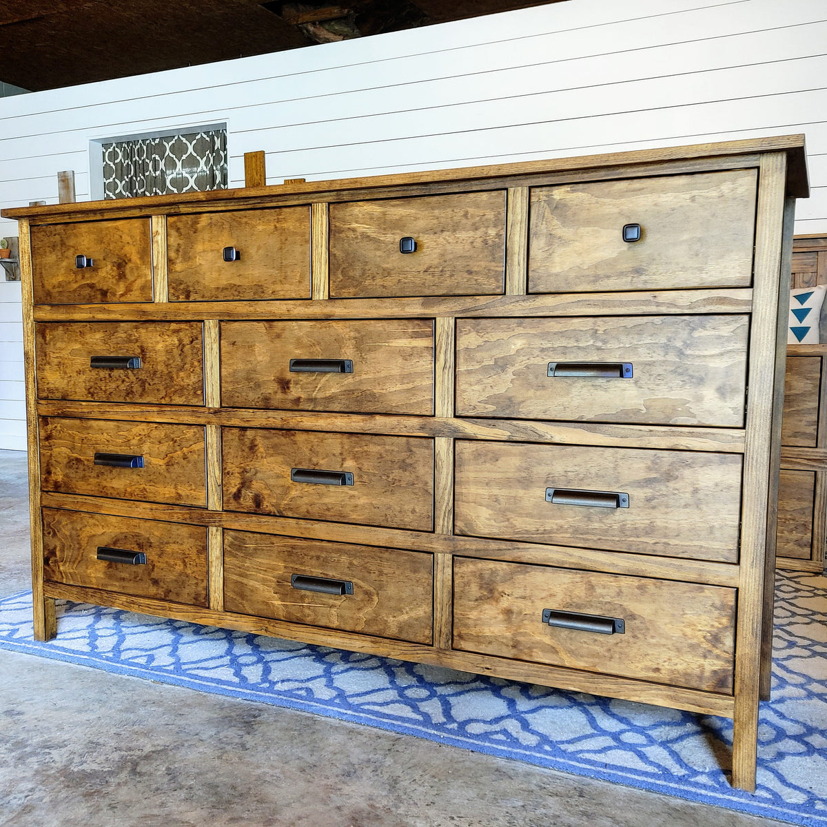 Signature 13-Drawer Dresser — Handcrafted Luxury Storage | Solid Wood, Custom Finish
