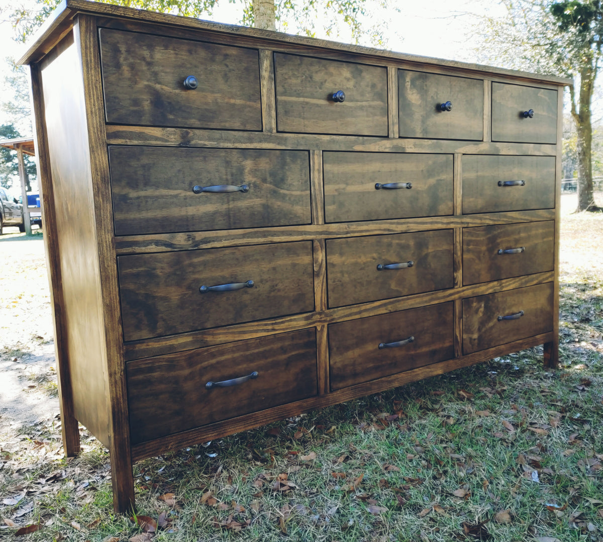Signature 13-Drawer Dresser — Handcrafted Luxury Storage | Solid Wood, Custom Finish