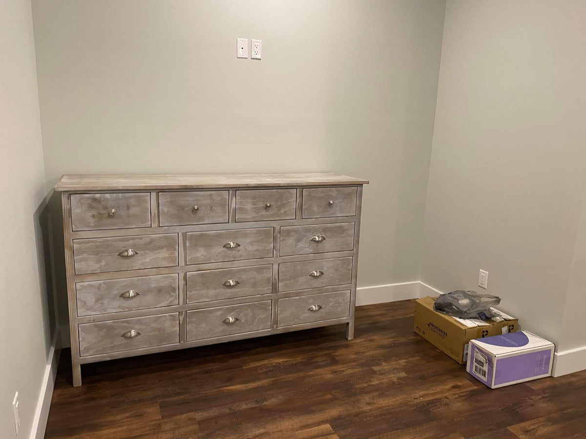 Signature 13-Drawer Dresser — Handcrafted Luxury Storage | Solid Wood, Custom Finish